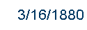 March 16, 1880