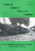 MTVS n° 43 - Les chemins de fer du Doubs (deuxième partie)